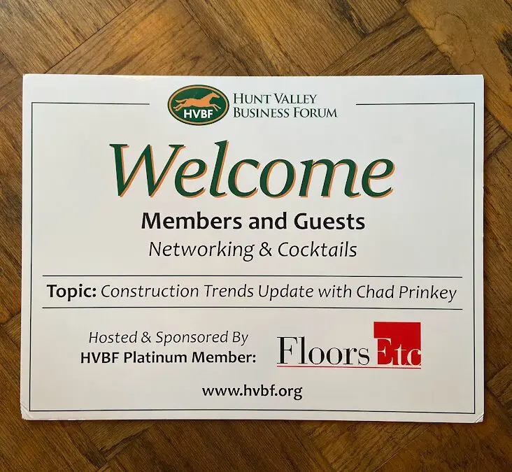 Cocktails & Construction February 2022 Floors ETC HUGE SUCCESS