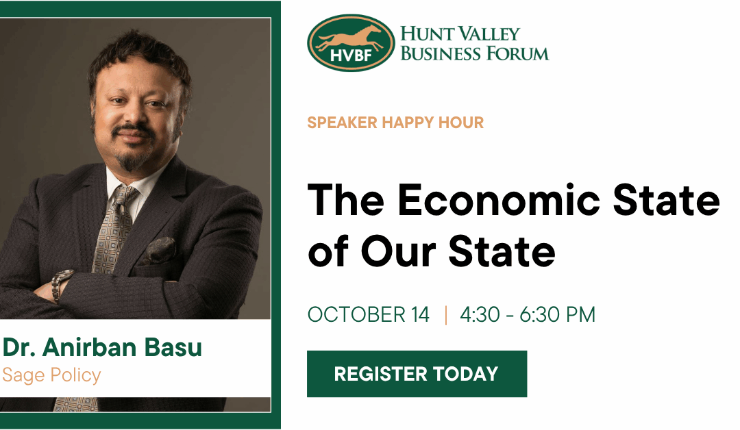 State of Maryland Economy Dr Anirban Basu