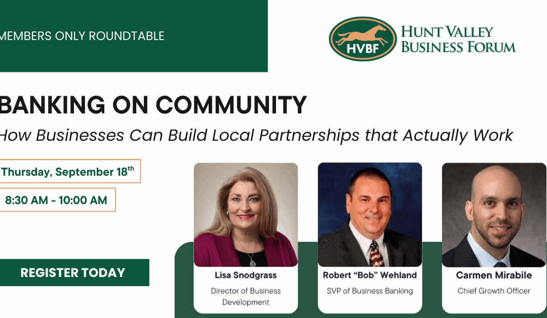 Leadership Roundtable: Banking on Community